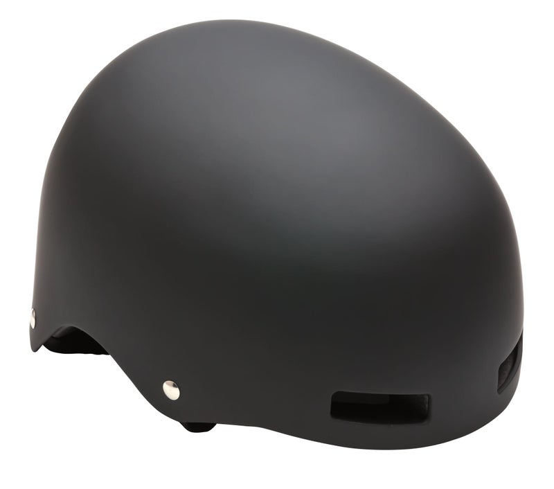 Mongoose Street Hardshell Skull Youth Bike Helmet, Matte Black - Image 2